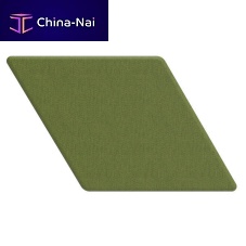 Steel decorative panel RHOMBUSfabricfoamfor interior