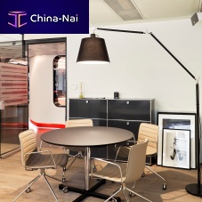 Contemporary table USM Kitoslacquered MDFmetallaminate