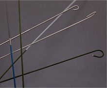 Nephrostomy catheter guidewire vesical