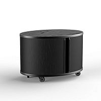 Contemporary sideboard 67 ELLIPSETOWER lacquered woodwood veneeraluminium