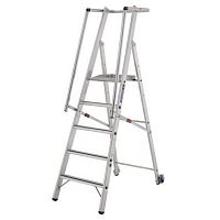 Mobile step ladder MAGNUM 2aluminum2-step3-step