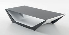 Contemporary coffee table NIDOglassrectangularhome
