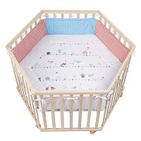 Lacquered wood playpen COSIPLAY : 202500NAV184