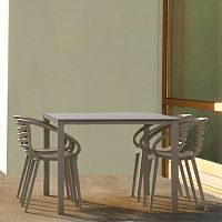 Contemporary table MAXIMAlaminaterectangularsquare