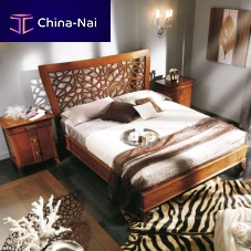 Double bed ART. 6037traditionalwith headboardwooden