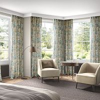 Upholstery fabric NOBLEfor curtainplainfloral