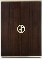 Contemporary wardrobe D'ALAMBERTwoodenwith swing doors