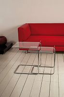 Contemporary nesting tables DUETTOmethacrylaterectangularhome