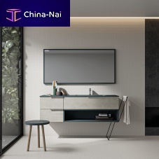 Wall-mounted bathroom mirror Filocontemporaryrectangularwooden