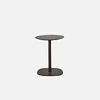 Contemporary side table TABoakwood veneerlacquered MDF
