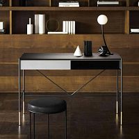 Free-standing desk ERA contemporarywalnutMDF
