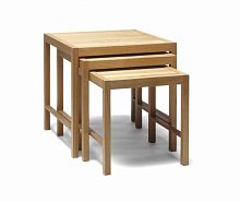 Contemporary nesting tables SEMINAR SP1-2-3oakashbirch
