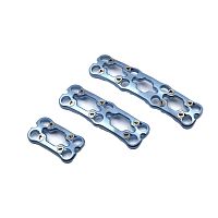 Cervical vertebra arthrodesis plate JQL seriestitanium1 level2 levels