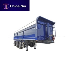 Dump trailer Trailer Tippers3-axletowedfor industrial materials