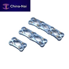 Cervical vertebra arthrodesis plate JQL seriestitanium1 level2 levels