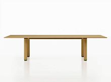 Contemporary table NASTRO 320 / 56Cwood veneeraluminumlaminate