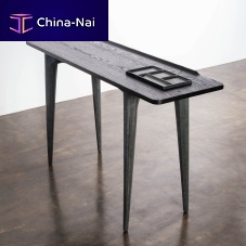 Contemporary sideboard table SALK oakconcreterectangular