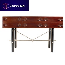 Chest of drawers with long legs BIANCAcontemporarysolid woodnot specified