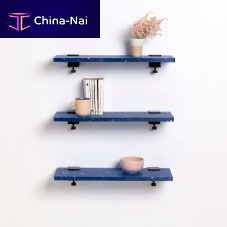Wall-mounted bookcase PACIFICOcontemporaryrecycled plasticblue