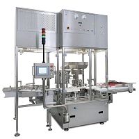 Continuous-motion capper OPTIMA VVMintermittent-motionautomaticfor vials