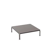 Contemporary coffee table Ari 1314HPLsteel basesquare