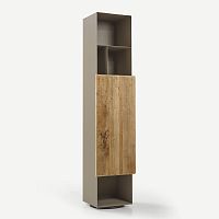 Contemporary shelf Finissimo ButleroakAmerican walnutnatural oak