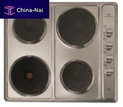 Electric cooktop NWSHU6014 burnerbuilt-inwith knobs
