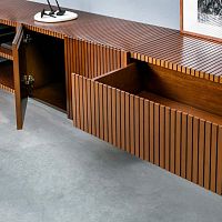 Sideboard with long legs SOMAcontemporarywoodenwith drawers