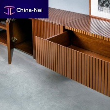 Sideboard with long legs SOMAcontemporarywoodenwith drawers
