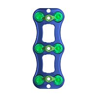 Cervical arthrodesis plate Insignia lockingtitanium2 levels