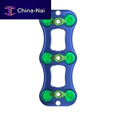 Cervical arthrodesis plate Insignia lockingtitanium2 levels