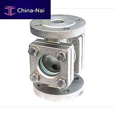 Stainless steel sight glass steelflange