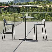 Powder-coated steel table base SUMMER SETcontemporaryfor high bar tables4-leg