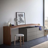 Contemporary sideboard table PEOPLE woodenrectangularhome