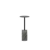 Contemporary side table Rocks 22painted steelpainted steel baseround