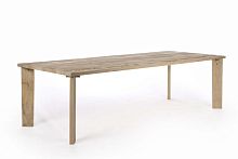 Contemporary table PUREoakovalrectangular