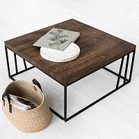 Contemporary coffee table MAGIC oaknatural oakoiled wood