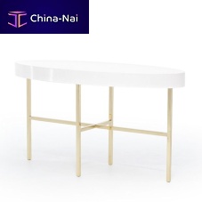 Contemporary side table OLYMPIAsteelovalhome