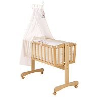 Cradle on casters SUNNY DAY : 8946 S172rockerwoodenunisex