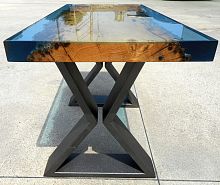 Contemporary coffee table MURANOwoodenresinrectangular