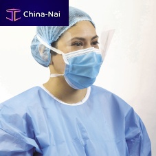 Type IIR surgical mask TEC- MVISL_01with visor3-ply