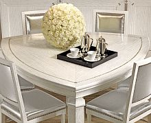 Contemporary table PAPILLON TRIOsolid woodlacquered woodtriangular