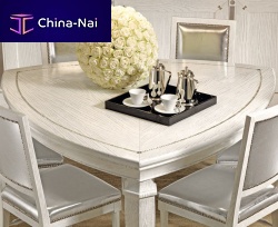 Contemporary table PAPILLON TRIOsolid woodlacquered woodtriangular