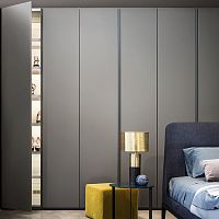 Wardrobe with air cleaning system LEMAmodularwall-mountedcontemporary