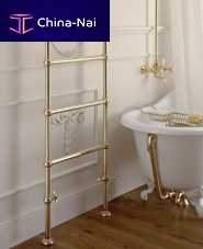 Hot water towel radiator SBSPAV4/3OLcontemporarymetalgolden