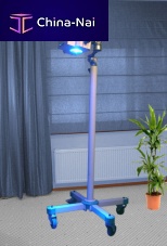 Infant phototherapy lamp trolley-mountedblue light