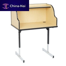 Contemporary table SINGLE STUDY CARRELMDFsteelhigh-pressure laminate