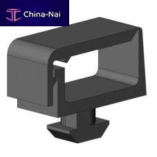 Snap-on cable tie mount 6333 K 01 SW 01 seriespolyamide