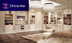 Traditional TV wall unit CAPRICCIOwoodenlacquered wood