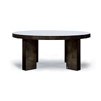 Contemporary table NEW YORKoakmapleround